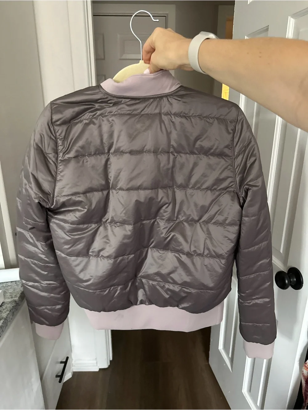 Lululemon Non-Stop Bomber *Reversible Dusky Lavender